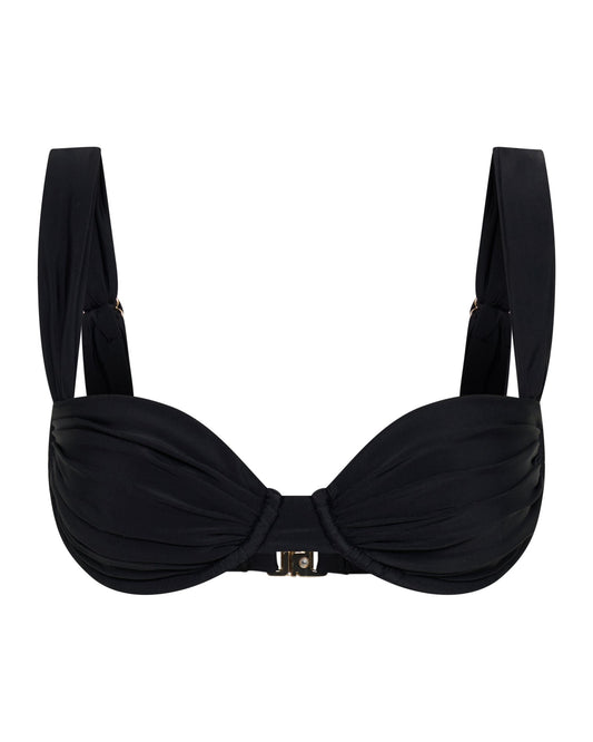 Top de Bikini SIENNA Negro – Elegante y Favorecedor