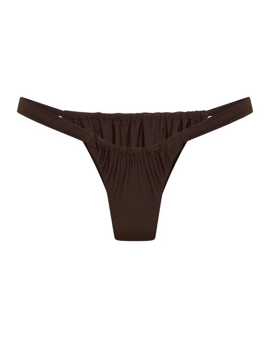 Braguita de Bikini Sienna en Elegante Color Chocolate