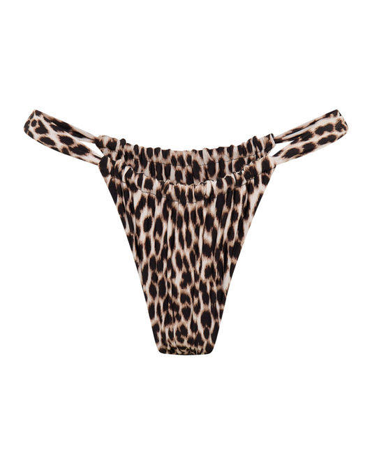 Braguita de Bikini SIENNA con Estampado de Leopardo Leopard Print