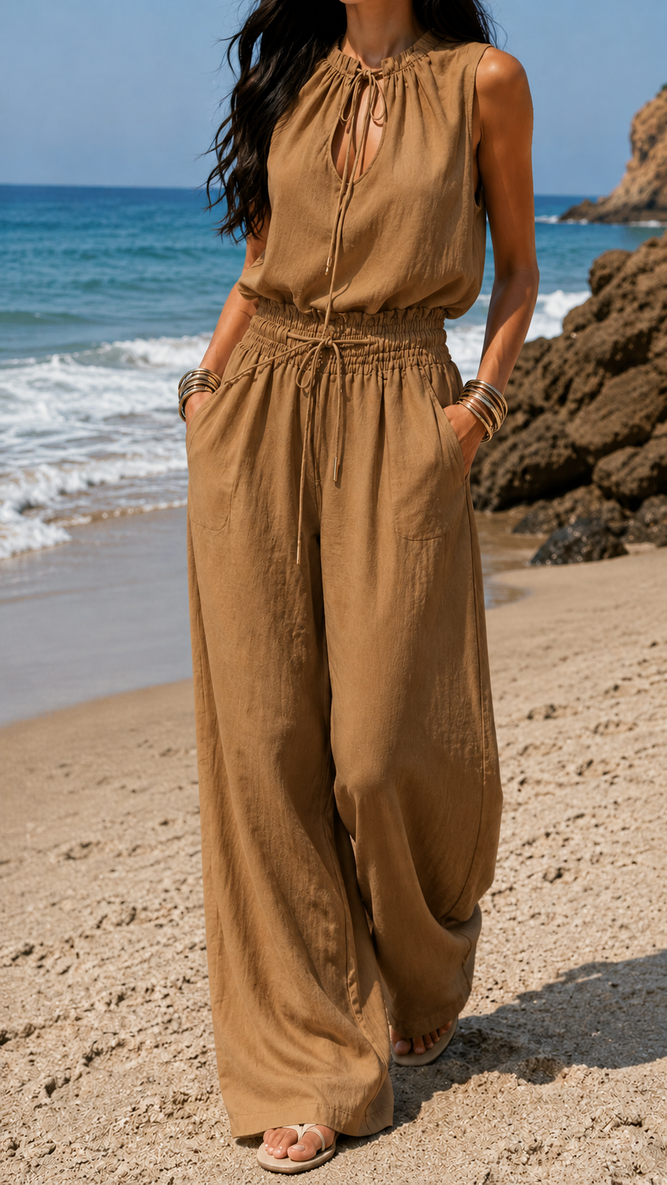 Mono Boho Blanco de Estilo Elegante y Versátil
