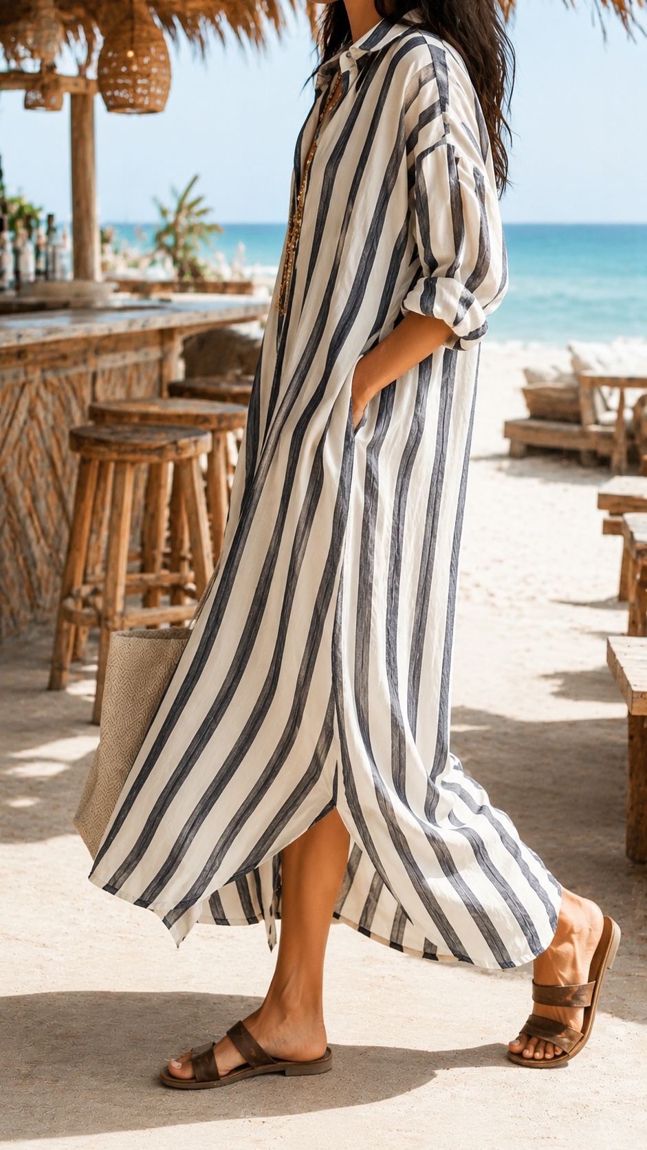 Vestido Mediterráneo Elegante