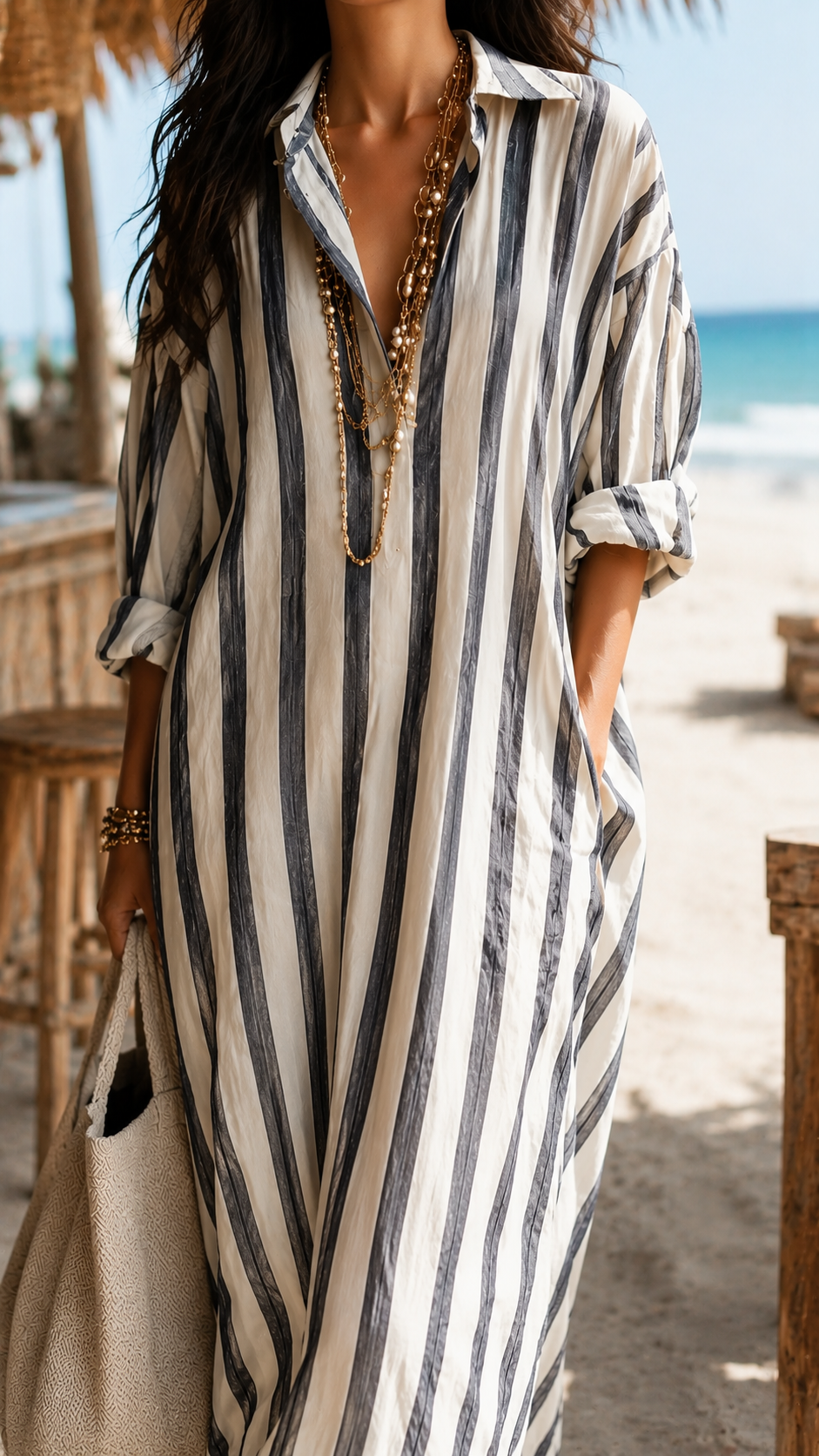 Vestido Mediterráneo Elegante