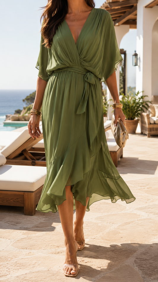Vestido Calypso Elegante: Estilo e Conforto para Todas as Ocasiões