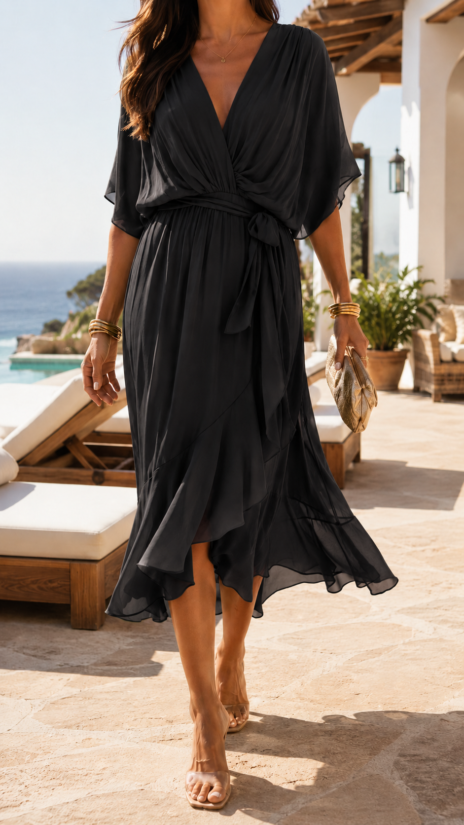 Vestido Calypso Elegante: Estilo e Conforto para Todas as Ocasiões