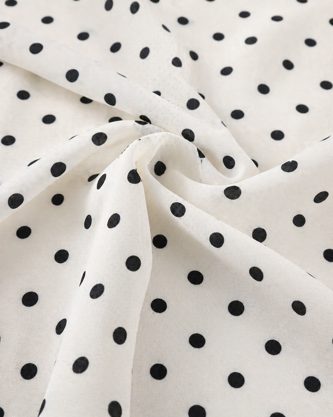 Vestido Blanco de Lunares POLKA DOTS