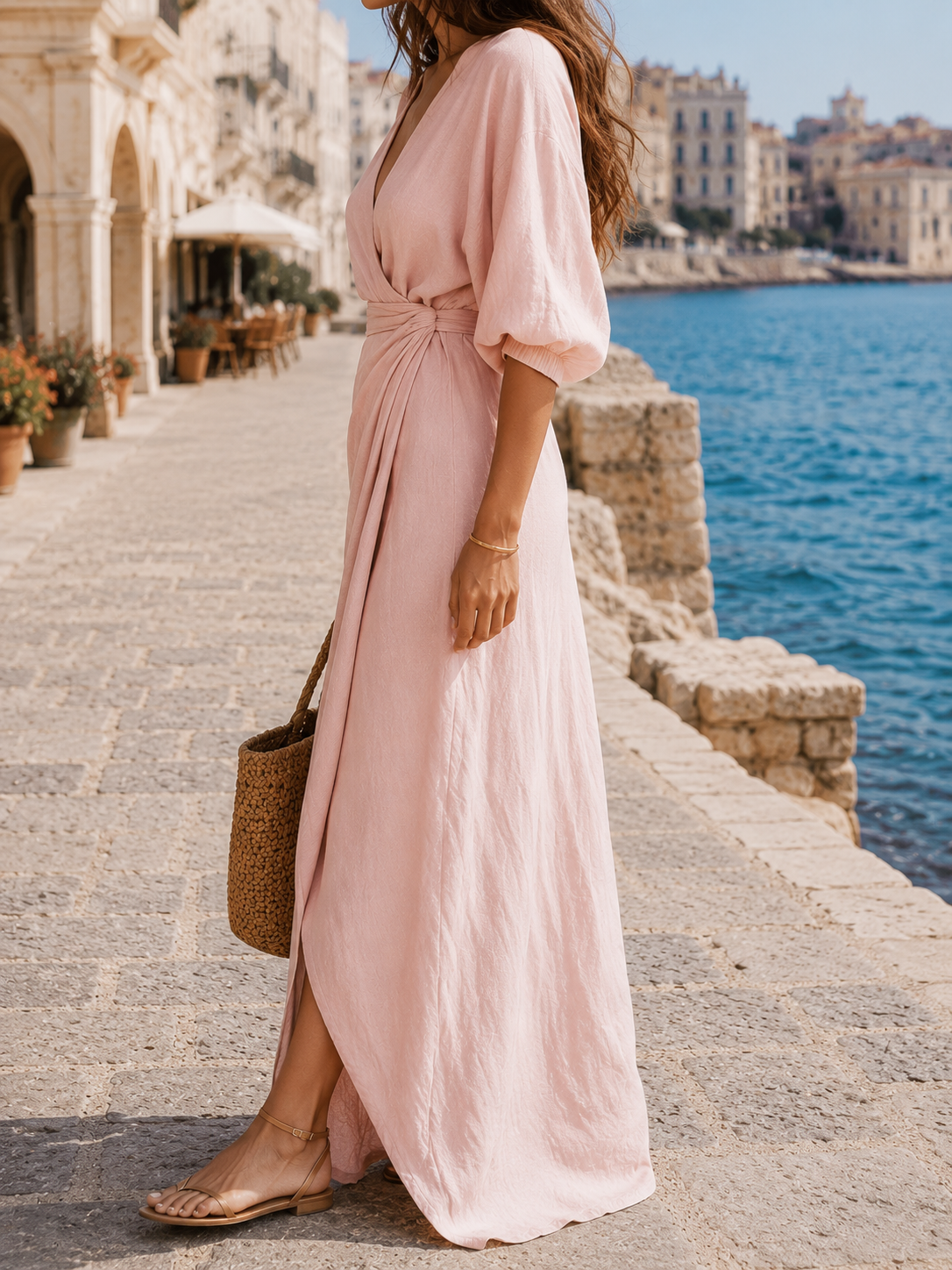 Vestido Largo SIRACUSA Elegante y Sofisticado