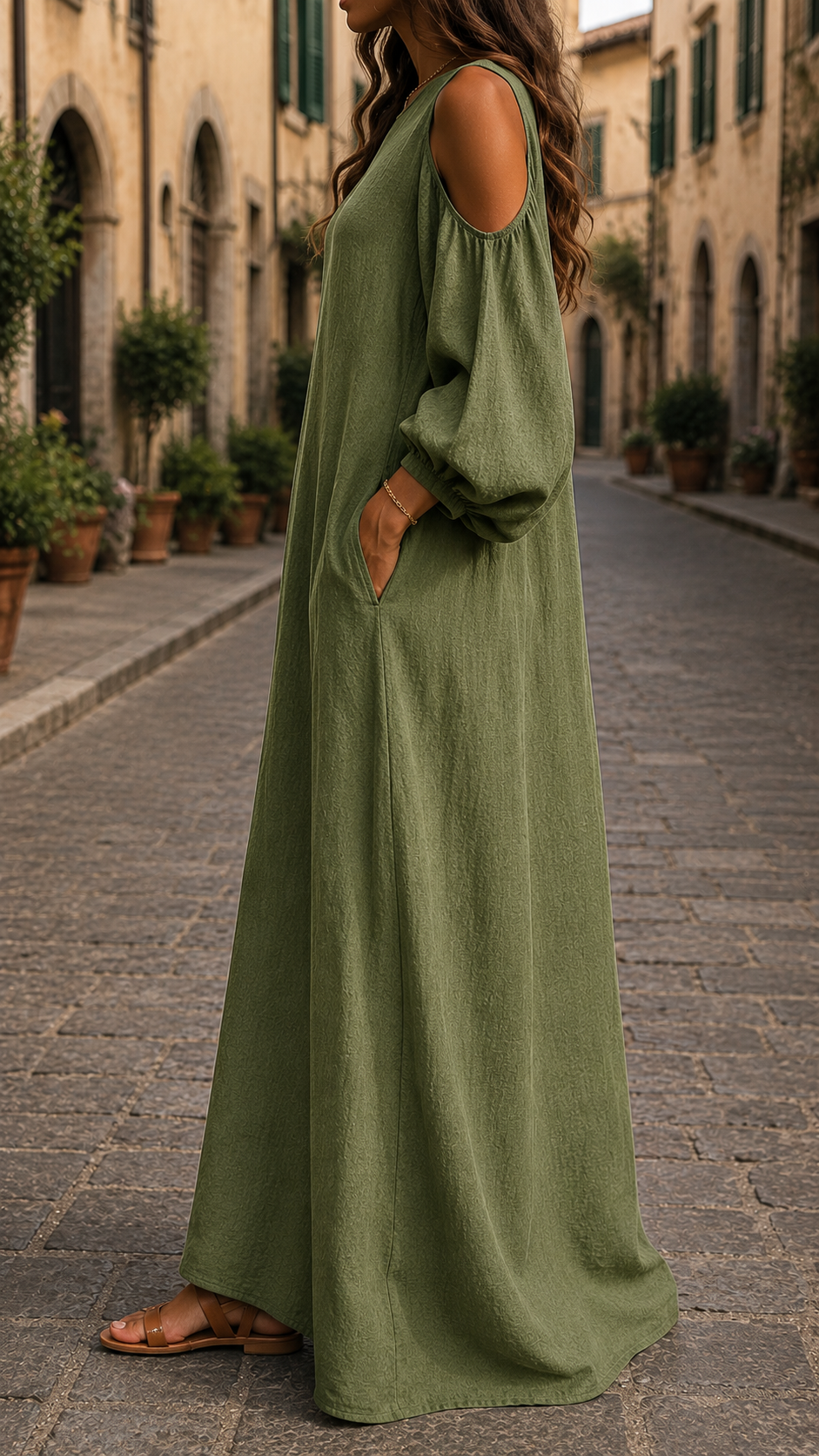 Vestido Longo Lucca Elegante