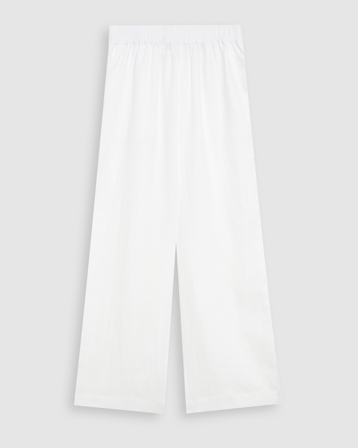 Pantalón Blanco de Lino Elegante y Fresco