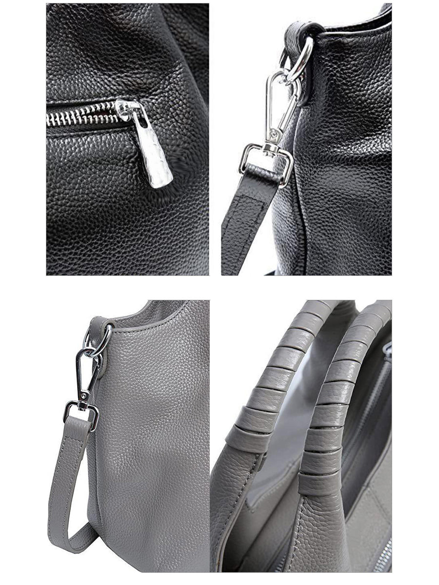 Women's Stylish Leather Handbag - MDA0899H8Y